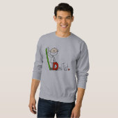 D steht für Zahnarzt Sweatshirt (Vorne ganz)