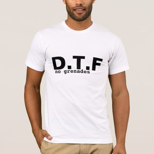 D.T.F T-Shirt (Vorderseite)