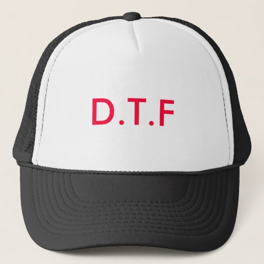 D.T.F TRUCKERKAPPE (Vorderseite)