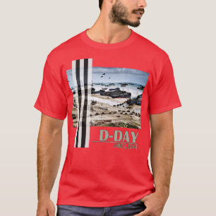 D Tag 06 Juni 1944 WW2 Normandie Landungen 2 T-Shirt