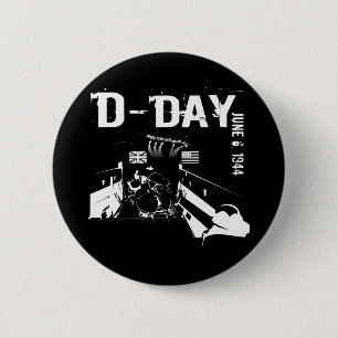 D-TAG 6. Juni 1944 Button