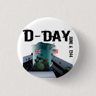 D-TAG 6. Juni 1944 Button