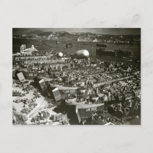 D-Tag des Zweiten Weltkriegs in Südfrankreich Postkarte