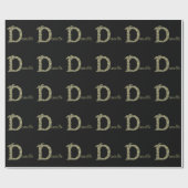 D - The Falck Alphabet (Golden) Geschenkpapier (Flach)