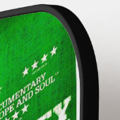 D THOMPSON Pickleball Paddle: Schwarz, Abdeckung: Schläger (Linke Seite)
