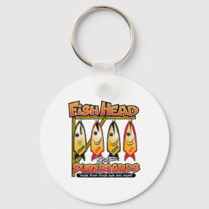 D Tuna Fish Head Surfboards Insel-Surfen für Surfe Schlüsselanhänger