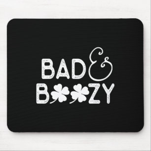 D und Boozy T-Shirt Lustiges St. Patricks Day Trin Mousepad