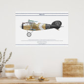 D.V. Jasta 12 Poster (Küche)