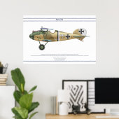 D.V. Jasta 21 Poster (Heimbüro)