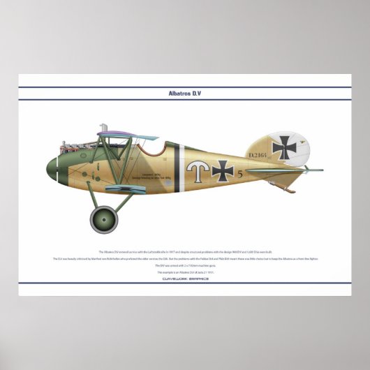 D.V. Jasta 21 Poster (Vorne)