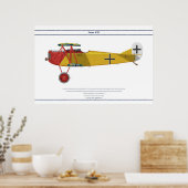 D.VII Jasta 11 Poster (Küche)