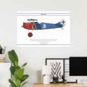 D.VII Jasta 15 2 Poster (Heimbüro)