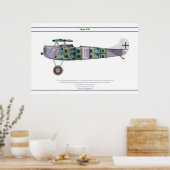 D.VII Jasta 35b Poster (Küche)