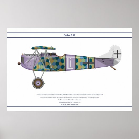 D.VII Jasta 35b Poster (Vorne)