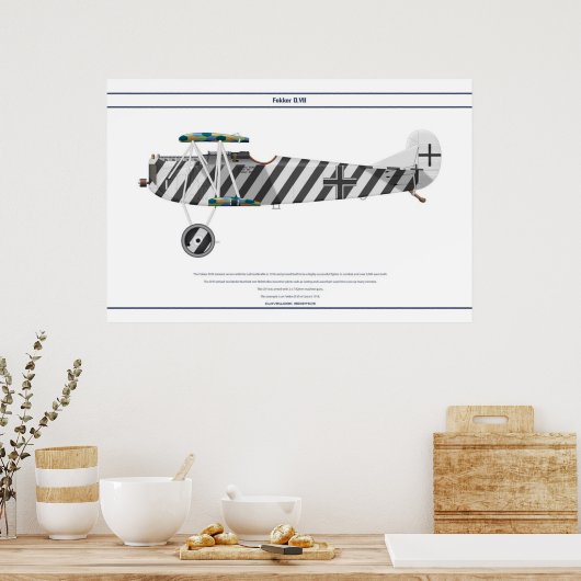 D.VII Jasta 6 Poster (Küche)