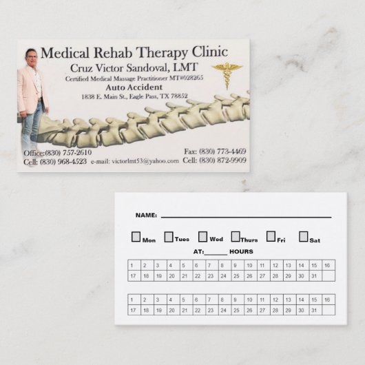 D VISITENKARTE (Vorne/Hinten)