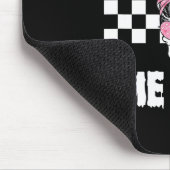 D zu Knochenkelett Männer Frauen Kinder Witzhalme Mousepad (Ecke)
