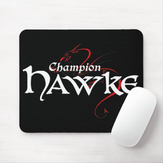 DA2 - Champion HAWKE - mousepad (dunkel) (Mit Mouse)