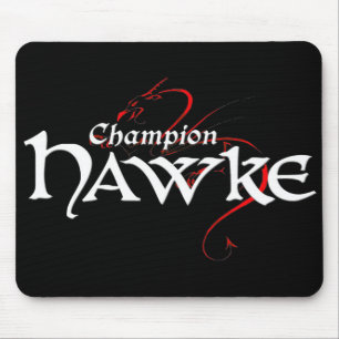 DA2 - Champion HAWKE - mousepad (dunkel)