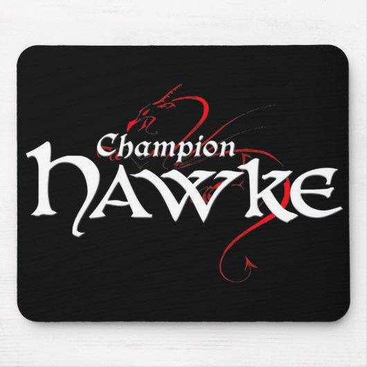 DA2 - Champion HAWKE - mousepad (dunkel) (Vorne)
