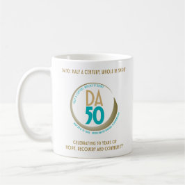 DA50 Worldwide Virtual Convention Tasse in Gold/Te