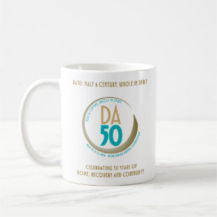DA50 Worldwide Virtual Convention Tasse in Gold/Te