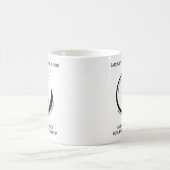 DA50 Worldwide Virtual Convention Tasse in Schwarz (Mittel)