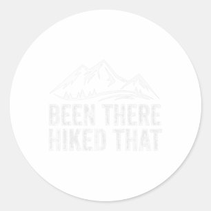 Da angezogen, dass runder aufkleber