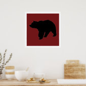 Da Bear Poster (Küche)