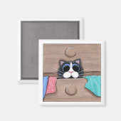 Da bist du! Magnet (Vorderseite/Rückseite)