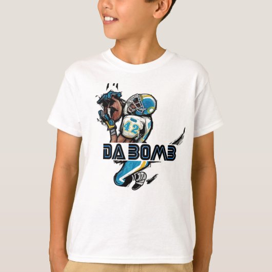 Da-Bomb - Kinder (Fußball) T Shirt (Vorderseite)
