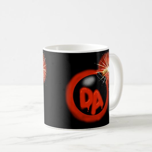 Da Bomb! Mug Kaffeetasse (VorderseiteRechts)