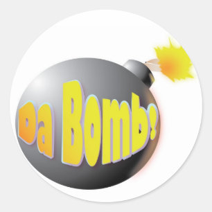 DA-Bombe! Aufkleber