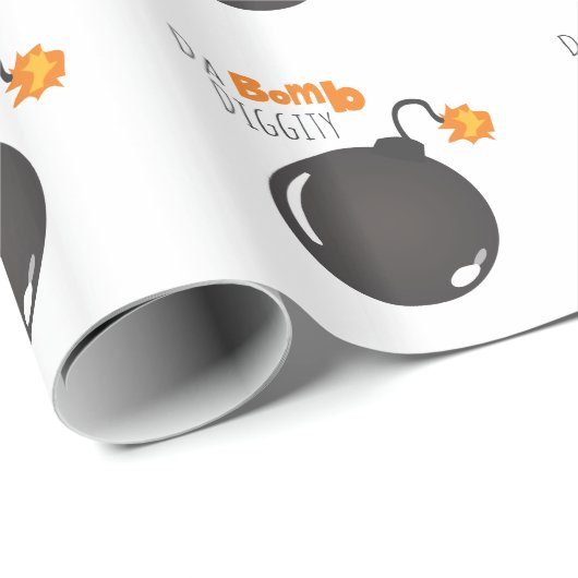 DA-Bombe Diggity Geschenkpapier (Rolleneckpunkt)