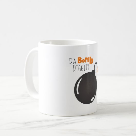 DA-Bombe Diggity Kaffeetasse (Vorderseite Links)
