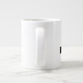 Da Boss Funny Company Manager Jumbo-Tasse (Rückseite)