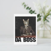 Da Boss Postcard Postkarte (Stehend Vorderseite)