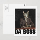 Da Boss Postcard Postkarte (Vorne/Hinten)