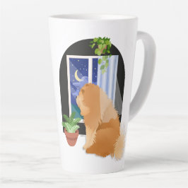 DA DRAUSSEN IRGENDWO Chow-Tasse Text anpassen Milchtasse