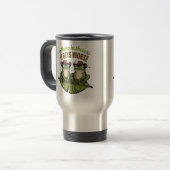 Da drin, wird es noch schlimmer - Frosch-Tasse Reisebecher (Vorderseite Links)