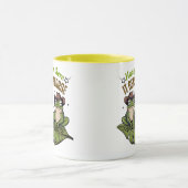 Da drin, wird es noch schlimmer - Frosch-Tasse Tasse (Zentrum)