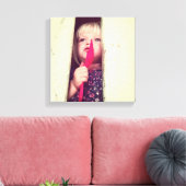 Da drüben sieht gut aus leinwanddruck (Insitu (Wohnzimmer))