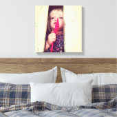 Da drüben sieht gut aus leinwanddruck (Insitu (Schlafzimmer))