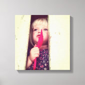 Da drüben sieht gut aus leinwanddruck (Vorderseite)