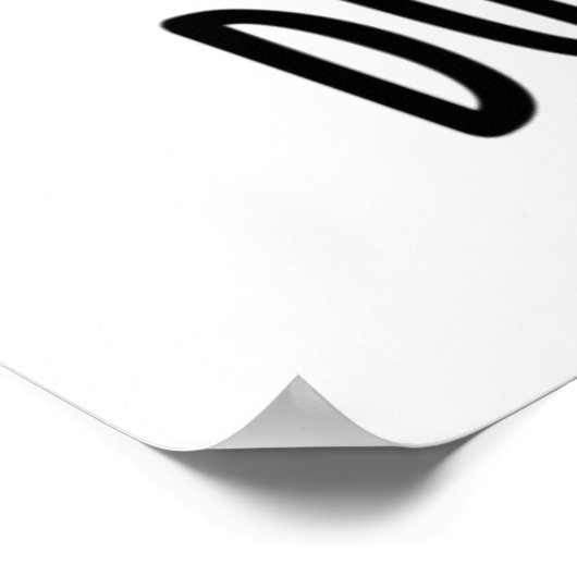 Da Dung, dass lustige Kack Pun Poster (Ecke)