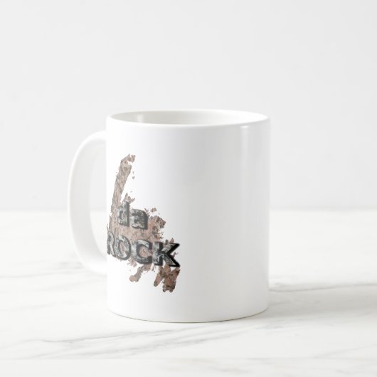 DA-FELSEN NEUFUNDLAND KAFFEETASSE (Vorderseite Links)