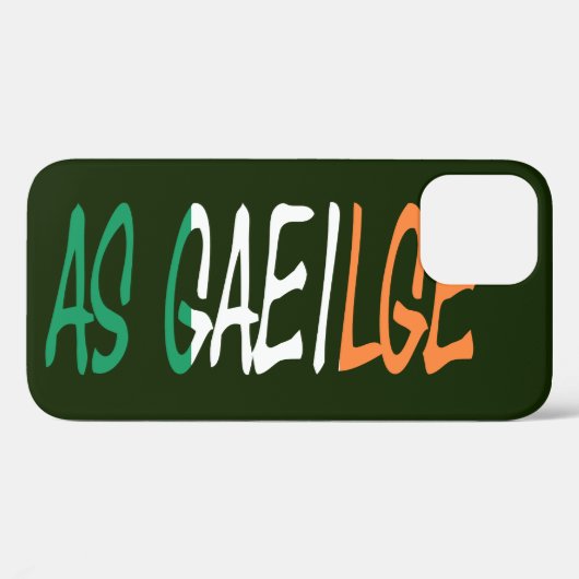 Da Gaeilge sich über die irische Flagge iphcnt Case-Mate iPhone Hülle (Rückseite (Horizontal))