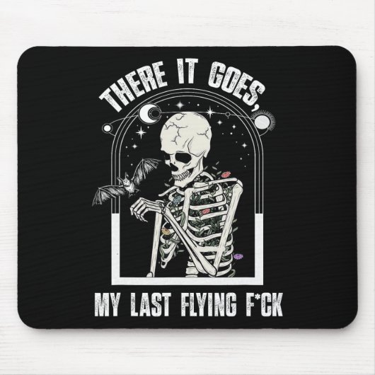 Da geht es um mein letztes Flying Funny Halloween  Mousepad (Vorne)