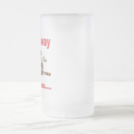 Da gewesen mattglas bierglas (Mittel)