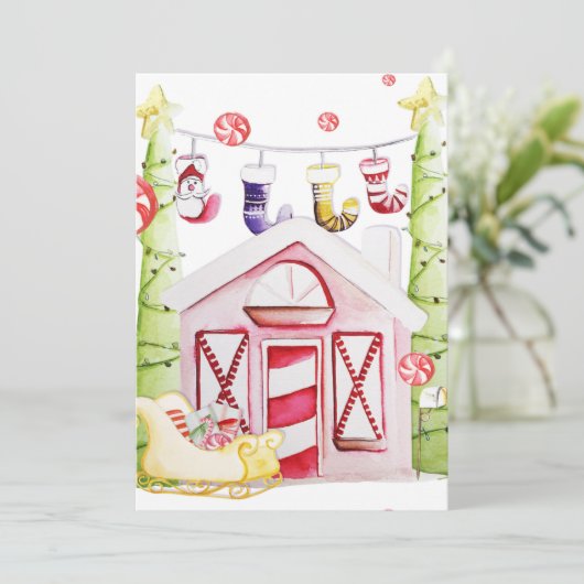 Da Gnomies Einladung (Stehend Vorderseite)